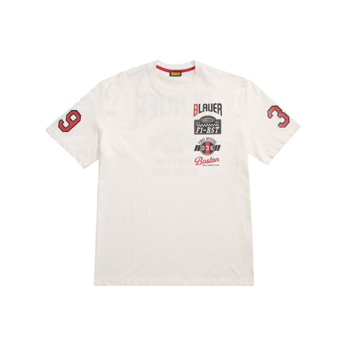 Blauer T-shirt T-shirt Uomo Judson stampa posteriore XXS - Francavilla Moda